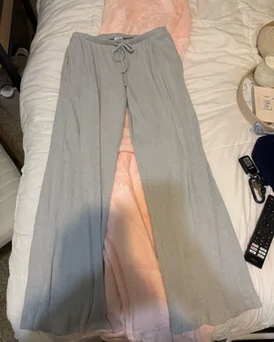 Hollister Ribbed Wide-Leg Pants thumbnail 1