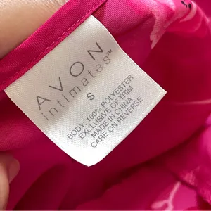 Y2K Slip Dress floral sheer mini avon intimates womens Pink (small) babydoll thumbnail 2