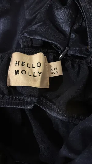 Hello Molly Dress Blue thumbnail 3
