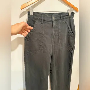 American Eagle Outfitters Men's Dark Cargo Pants size 6 thumbnail 4