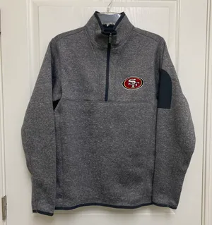 SF 49ers Sweater Black thumbnail 1