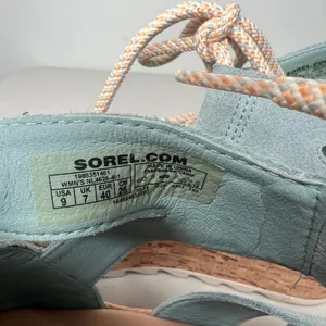 Sorel Cameron Lace Up Gladiator Flatform Size 9 thumbnail 5