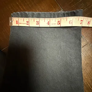 Free People We The Free Black‎ Distressed High Rise Straight Leg Jeans 26 Button thumbnail 6