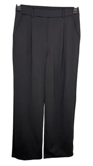 Halara Flex High Waisted Work Pants Women's Size Small Black Pleated Stretch thumbnail 1