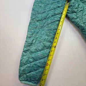 Tek Gear Women's Warm Tek Quilted Puffer Jacket Aqua Green Space Dye thumbnail 16