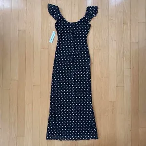 Princess Polly Sandberg Maxi polka dot dress thumbnail 2