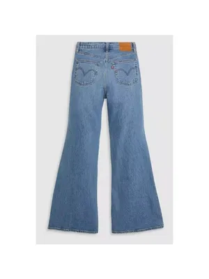 New Levi’s 30x30 Premium Ribcage Bell Flare Jeans Maximum Story Medium Wash thumbnail 6