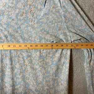 Gabrielle Union Fashion to Figure Dress 0 (XL/12) Blue Bell‎ Sleeve Oversized thumbnail 8