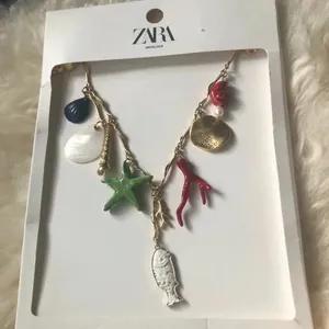 - Zara multi-charm necklace 🔥🔥🔥 thumbnail 4