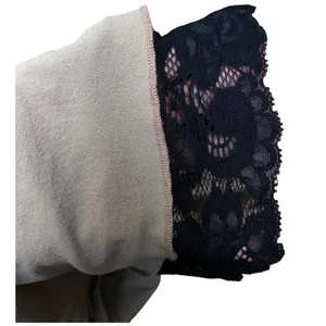 Hanky Panky 90s Y2K Vintage Tank Top Black Lace Nude Mesh Boho Fairy Grunge Whimsigoth Sz M thumbnail 7