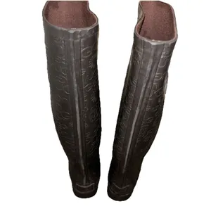 Ugg Wilshire Brown Rubber Rain Boots Women’s Sz 7 Tall Fur Insole EUC thumbnail 2