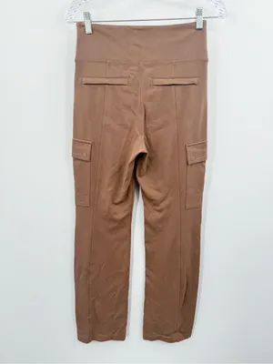 Athleta Delancey Straight Cargo Pants Brown Size XS thumbnail 3