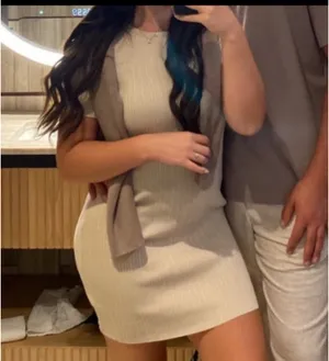 H&M Neutral Dress thumbnail 3