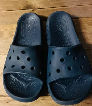 Crocs men ( 7 ) women (9) blue sandals thumbnail 2