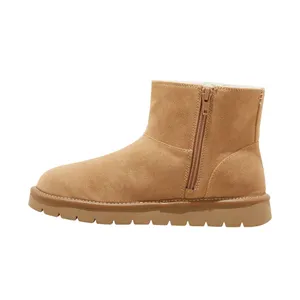 NWT Universal Thread Faux Suede Booties with Memory Foam Insole Tan Brown 11M thumbnail 2