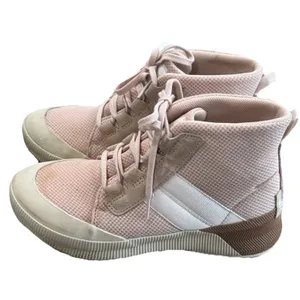 Sorel Out N About III Mid Women's 8.5 Pink White Waterproof Sneaker Boots thumbnail 2