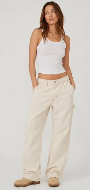 Aritzia Tna Greenwich Carpenter Pants Utility Workwear Y2K Streetwear Size 4 thumbnail 1