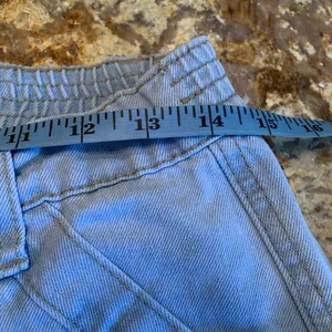 Stylish Blue Flare Wide Leg Jeans thumbnail 5