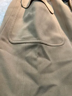 The Limited Tan Trench Coat with Buckle belt Size XS thumbnail 11