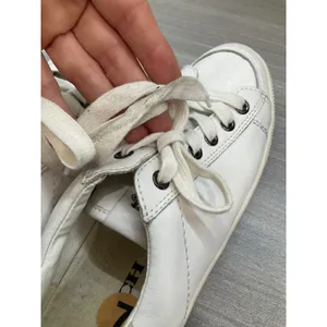 Coach Womens Porter White Leather Sneaker thumbnail 4