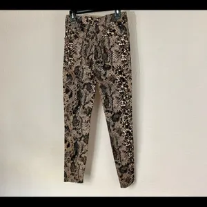 COPY - NWT We The Free Raw High Rise Printed Jeggings thumbnail 4