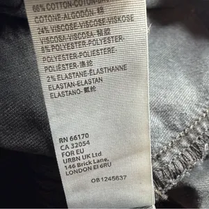 Free People Just Float On Velvet Flare Jeans 24 Black Bell Bottom Raw Hem thumbnail 9