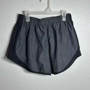 Nike Dri-Fit Women Black/Gray Running Athletic Shorts‎ size M thumbnail 6
