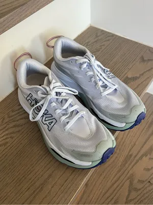 Hoka Mafate 5 Sneakers in Ambient Blue / Rosemary NWOB thumbnail 4