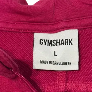 Gymshark Women's Jacket Full‎ Zip Training Hooded Fleece Athletic Gym Red Large thumbnail 8