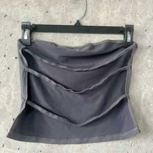 Grey tube top Gray thumbnail 2