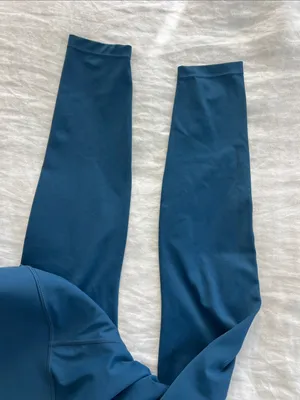 Carbon38 Diamond Compression High Rise Leggings in Blue Size M $98 thumbnail 3
