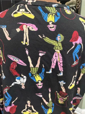 Zara Active Girl Cartoon Print Boxy Tee – Size Small thumbnail 8