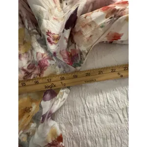 Miss Rosier Bianca Floral-Print Mini Dress Size Medium Floral A-line Vintage thumbnail 7