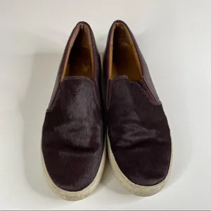 Frye Gemma Calf‎ Hair Slip On Shoes Size 8.5 thumbnail 2