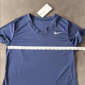 Nike Women’s Blue Club Speed Jersey Dri-Fit Short Sleeve Shirt SMALL NWT thumbnail 5