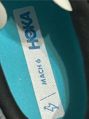HOKA Mach blue athletic training running lace up shoes sneakers women’s 7 new thumbnail 6