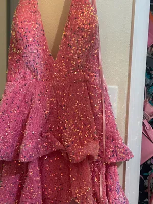 Sequin dress Pink Size 2X thumbnail 6