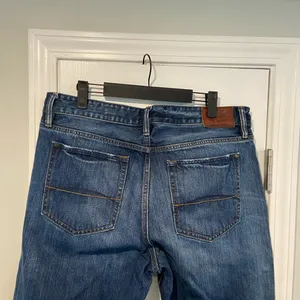 Fat Face Denim Size 18/20 Medium Wash Straight Leg Button Fly Cotton Denim Jeans thumbnail 6
