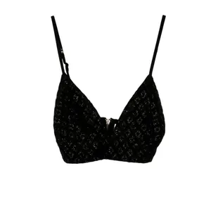 UO Babyboo Black Sparkly Sexy Two Piece Set Tank & Mini Skirt Small thumbnail 3