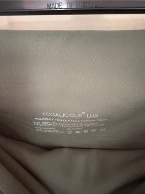 NWT!! Yogalicious Polarlux Tribeca Full Length Fleece Lined Leggings thumbnail 8