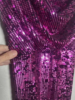 Dress The Population Paloma Sequin Mini Dress Purple Sexy Cocktail Party Evening thumbnail 5