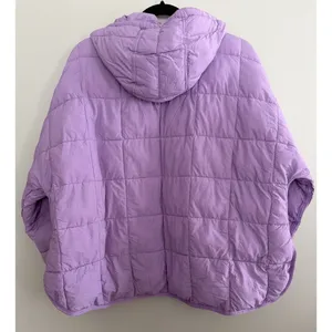 Free People Movement Pippa Packable Pullover Puffer Lavender‎ Women's Size Small thumbnail 2