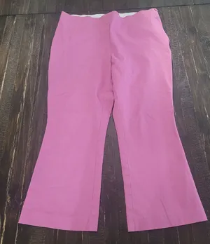 A New Day Kick Flare Pants – Pink High Rise Elastic Waist Women’s Size 14 thumbnail 1