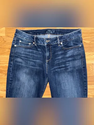 Lucky Brand Jeans Lolita Skinny Leg Women’s Size 14 Waist 32 L30 Dark Wash Denim thumbnail 3