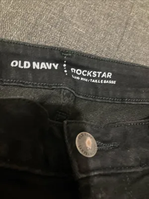 Old Navy Black Women's Skinny Jeans thumbnail 3