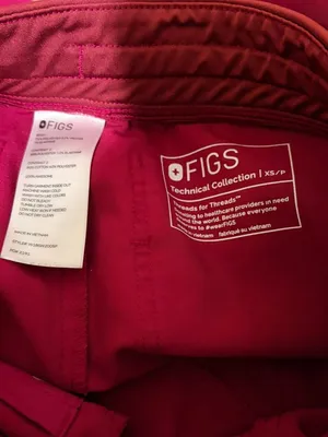 Women's FIGS Zamora Jogger Scrub Pants Pink Size XS Petite XS/P thumbnail 3