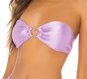 Superdown Sirena Bikini Top in Lavender Small thumbnail 1