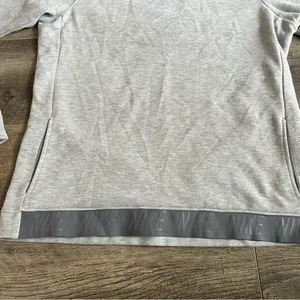 Nike Dry Cowl Funnel Neck Pullover Top Heather Gray Medium thumbnail 10