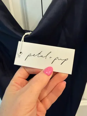 Petal & Pup Persia Dress - Navy thumbnail 4