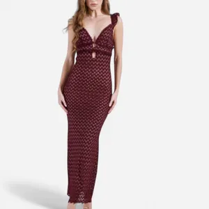 Akira red maxi dress thumbnail 2